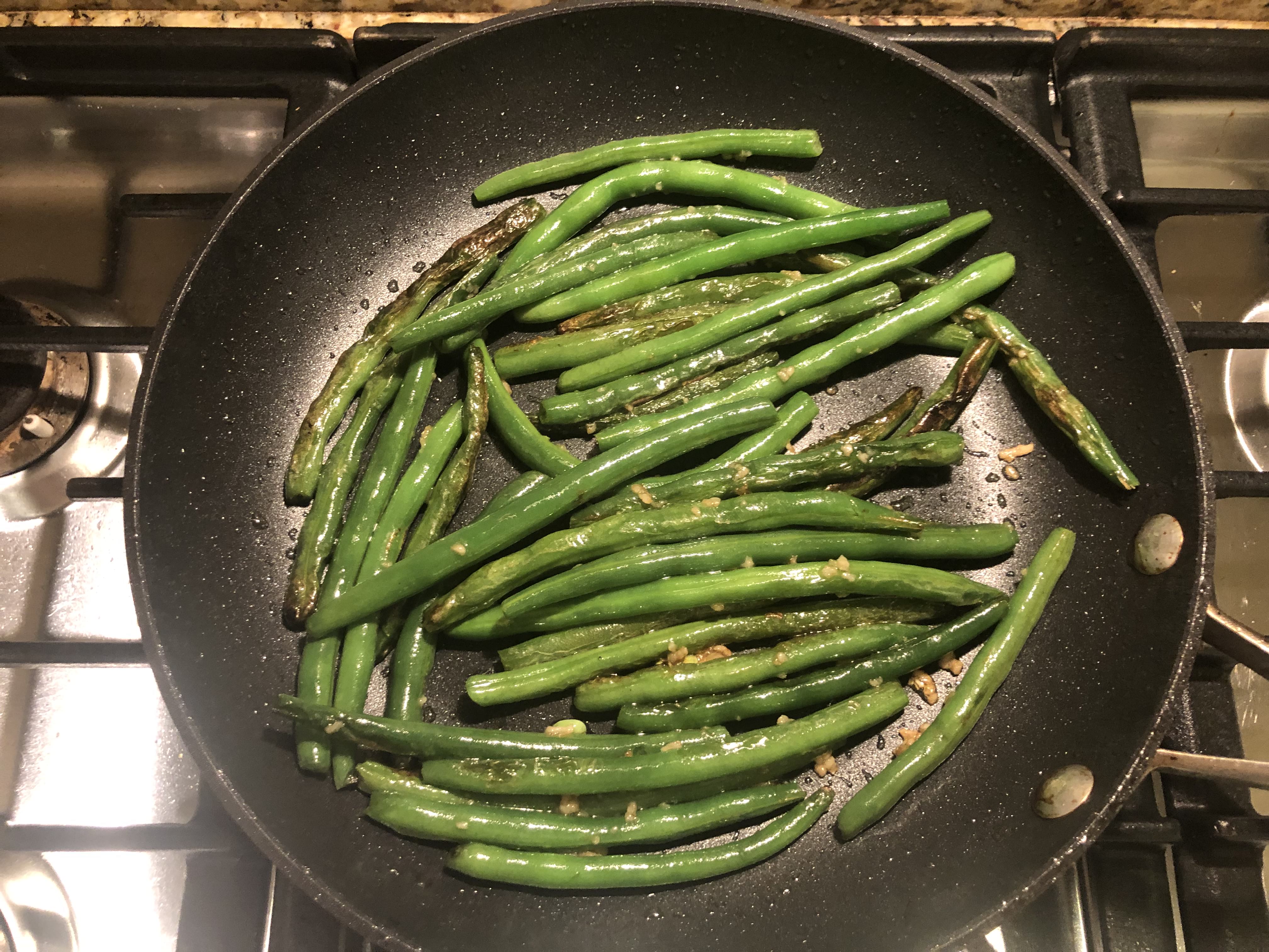 garlic green beans