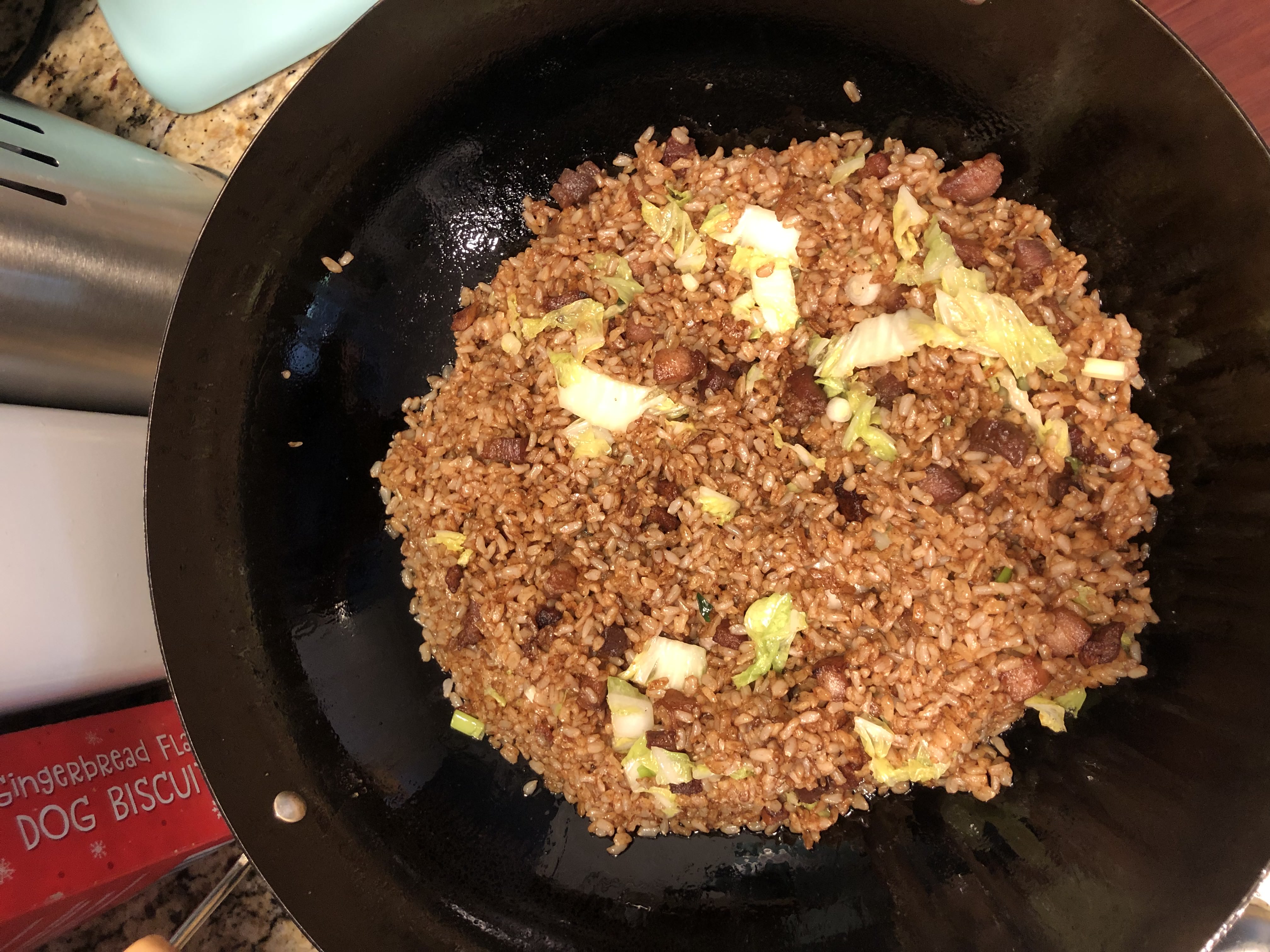 pork belly fried rice