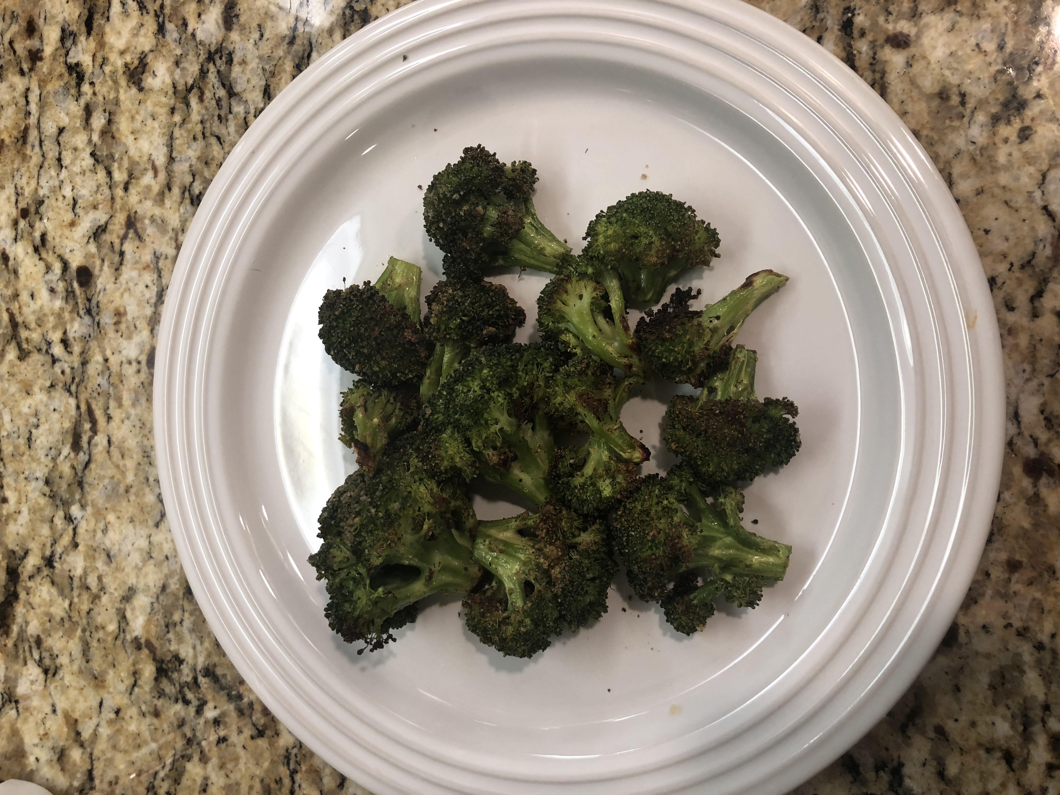 oven-roasted brocoli