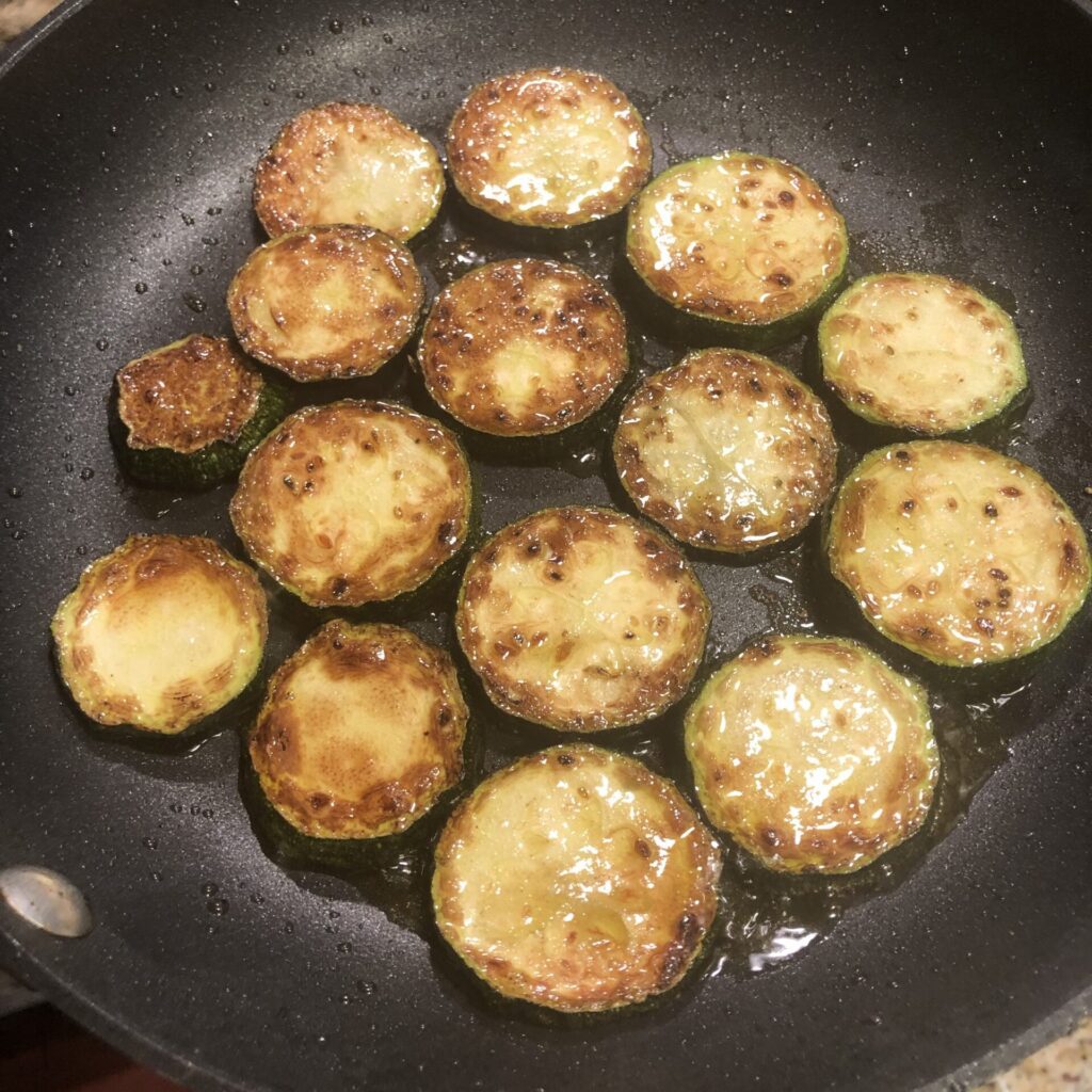 pan fried zucchini squash