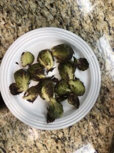 oven roasted brussels sprouts