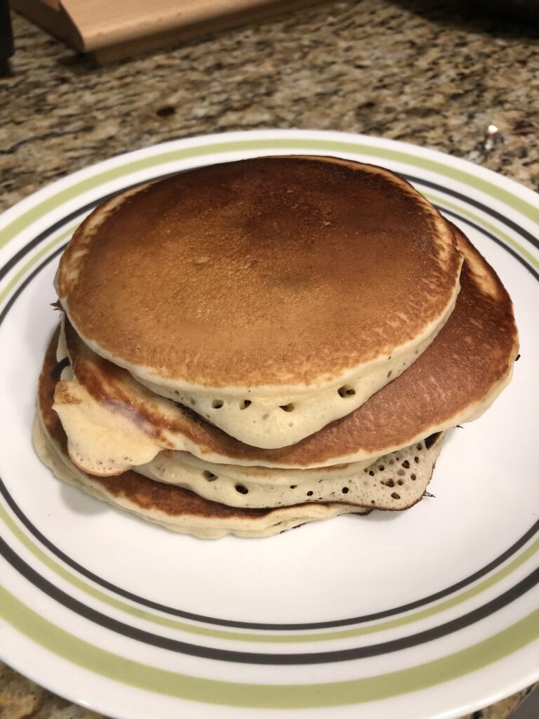 chocolate chip pancakes