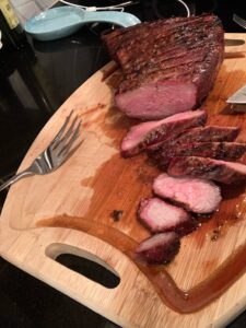 smoked tri tip